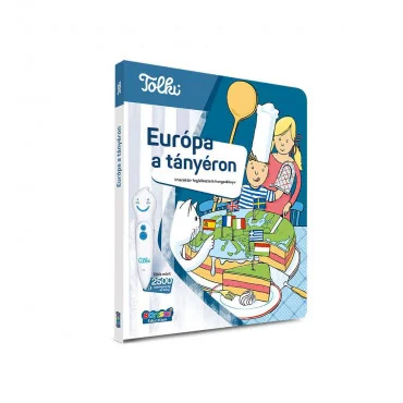 Tolki Interaktív foglalkoztató hangoskönyv - Európa a tányéron