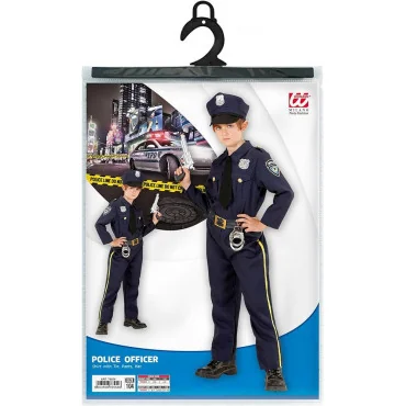 Widmann 76557 Kostým Policajt Officer 140 M