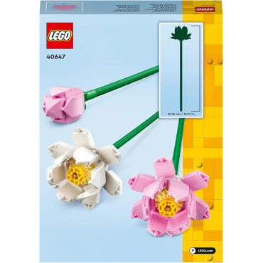 LEGO 40647 Botanical Collection Lotosové kvety