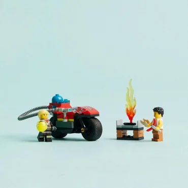 LEGO 60410 CITY Hasičská záchranárska motorka
