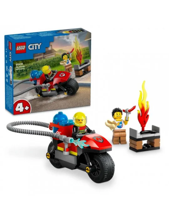 LEGO 60410 CITY Hasičská záchranárska motorka