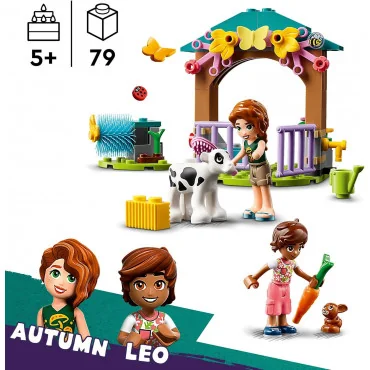LEGO 42607 FRIENDS Autumn a jej stajňa pre teliatko