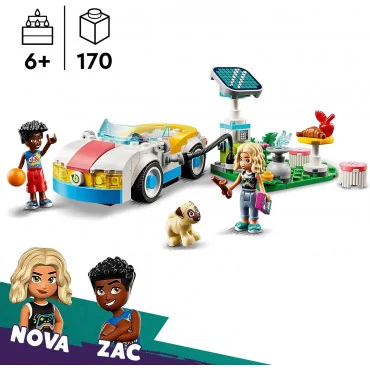 LEGO 42609 FRIENDS Elektromobil s nabíjačkou