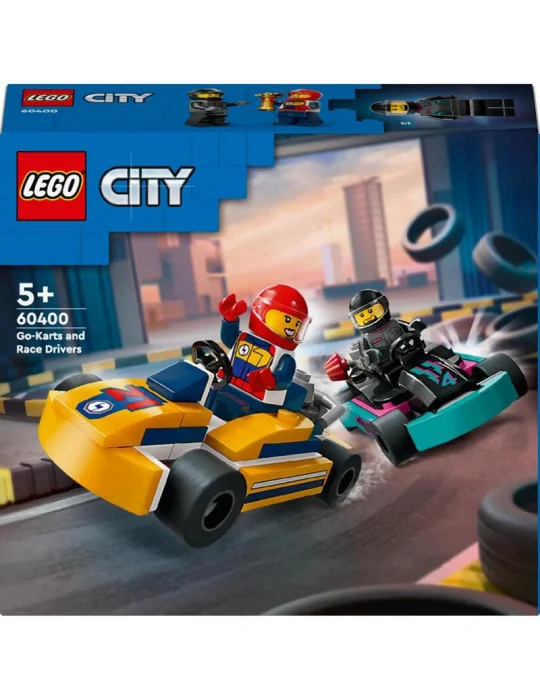 LEGO 60400 CITY Motokáry a pretekári