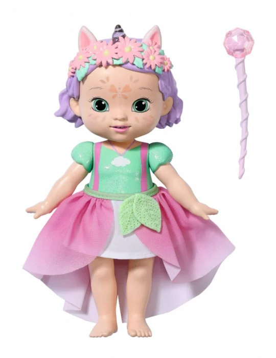 Zapf creation 833865 BABY born bábika Storybook Princezná Ivy s jednorožcom, 18 cm