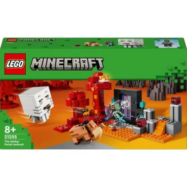 LEGO 21255 MINECRAFT Prepadnutie portálu do Netheru