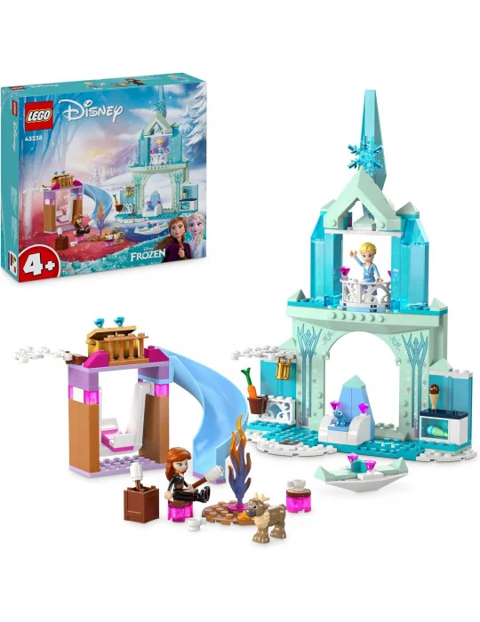 LEGO 43238 DISNEY Elsa a hrad z Ľadového kráľovstva
