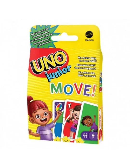 Mattel HNN03 UNO Junior MOVE Kartová hra