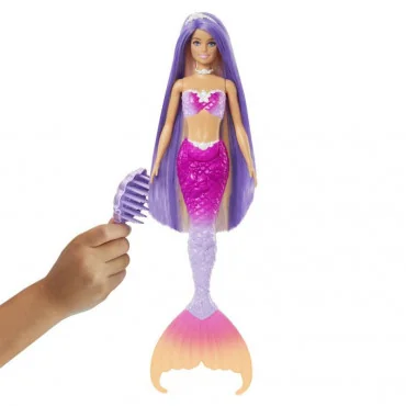 Mattel HRP97 Barbie a dotyk kúzla - Morská panna Malibu - color change