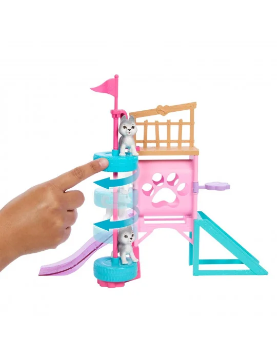 Mattel HRM10 Hracia súprava Barbie a Stacie - záchrana šteniatok