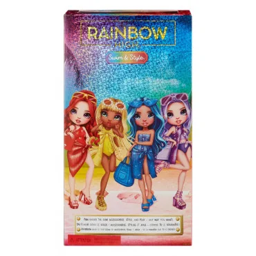 MGA 507284 Rainbow High Swim Fashion bábika Sunny Madison v plavkách