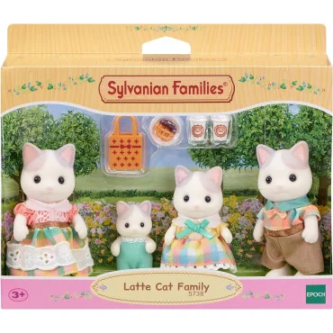 Sylvanian Families 5738 Rodina Latte mačičky