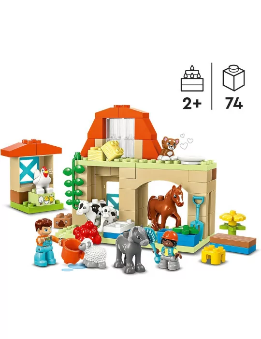 LEGO 10416 DUPLO Starostlivosť o zvieratká na farme