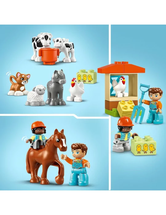 LEGO 10416 DUPLO Starostlivosť o zvieratká na farme