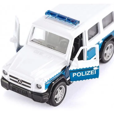 Siku Super 2308 nemecké policajné auto Mercedes-AMG G 65 1:50