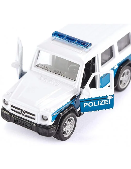 Siku Super 2308 nemecké policajné auto Mercedes-AMG G 65 1:50