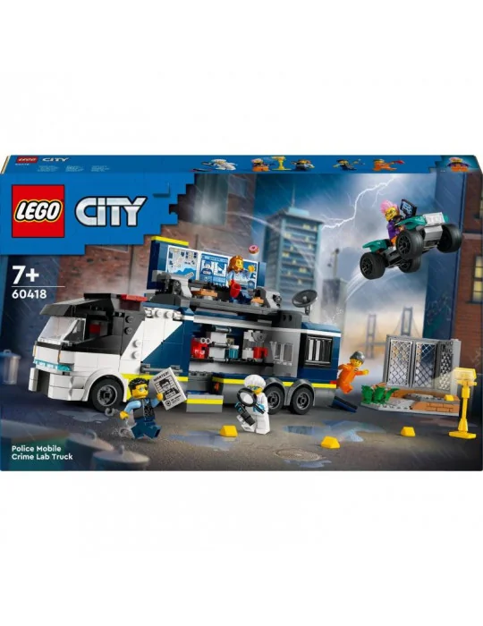 LEGO 60418 CITY Mobilné kriminalistické laboratórium policajtov