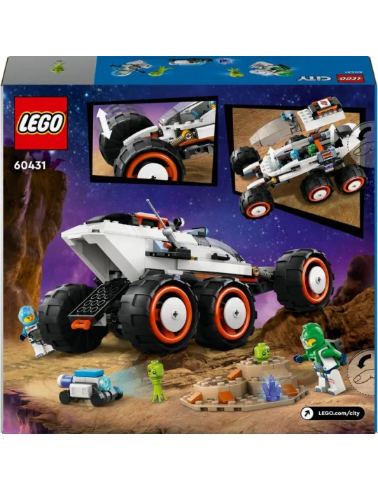 LEGO 60431 CITY Prieskumné vesmírne vozidlo a mimozemský život