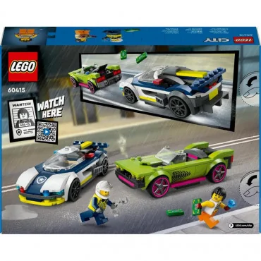 LEGO 60415 City Naháňačka policajného auta a športiak
