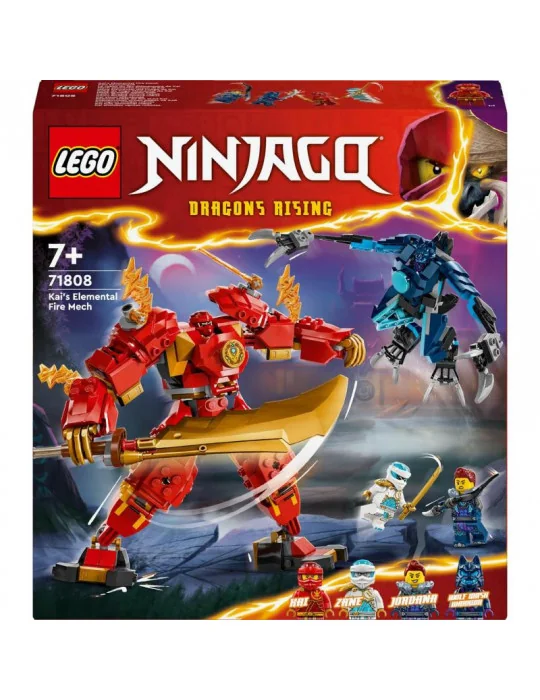LEGO 71808 Ninjago Kaiov živelný ohnivý robot