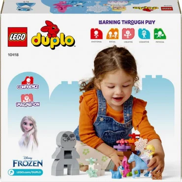 LEGO 10418 DUPLO Elsa a Bruni v začarovanom lese 