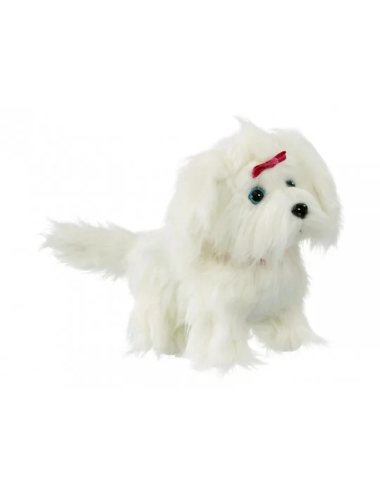 Animagic Fluffy a sétáló szőrgombóc kutyus - 22 cm