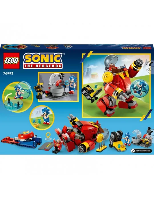 LEGO 76993 SONIC Sonic vs. Death Egg Robot Dr. Eggmana