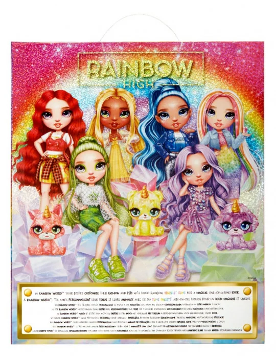 Rainbow High Fashion bábika so zvieratkom - Sunny Madison