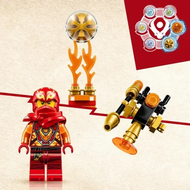 LEGO 71777 NINJAGO Kaiov dračí Spinjitzu útok