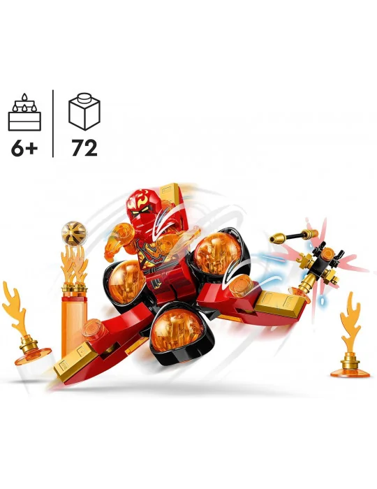 LEGO 71777 NINJAGO Kaiov dračí Spinjitzu útok