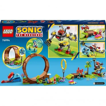 LEGO 76994 SONIC Sonicova smyčková výzva v Green Hill Zone