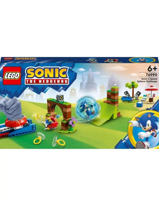 LEGO 76990 SONIC Sonicova výzva Speed Sphere