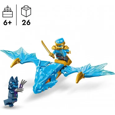 LEGO 71802 NINJAGO Nya a útok draka