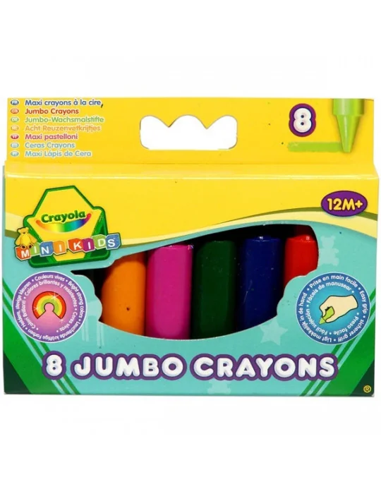 Crayola Mini Kids 81-0080 Hrubé voskovky 8ks