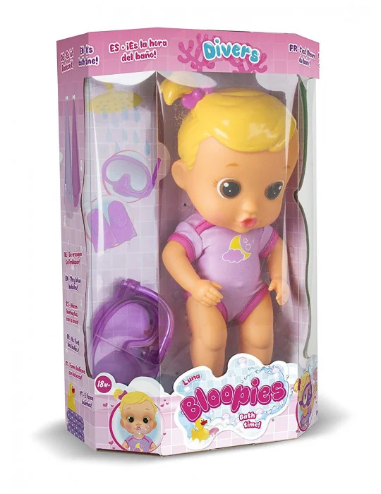 Bloopies kúpacia bábika Luna