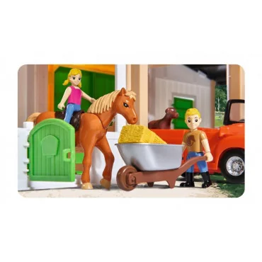 Simba Stajňa s autom na prepravu koní