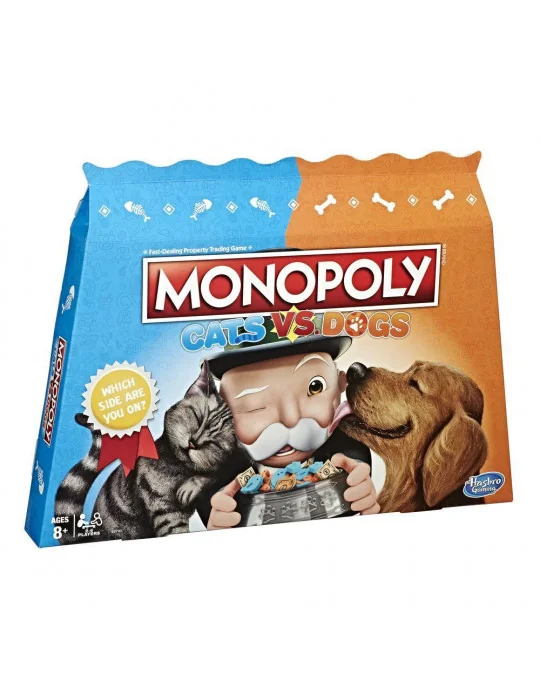 Hasbro E5793 Monopoly Kutyák vs Macskák