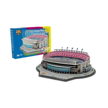 Nanostad BASIC: SPAIN - Camp Nou FC Barcelona puzzle 3D 80 dielov