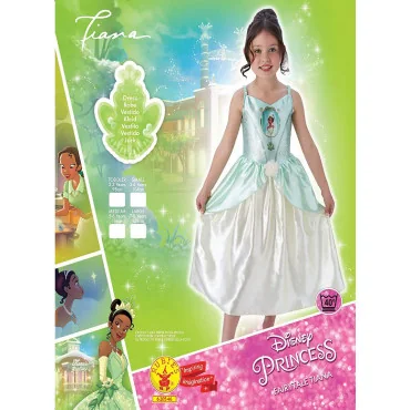 Rubies 620546S - Kostým Disney princezná Tiana 98 - 104