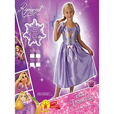 Rubies 620539L - Kostým Disney princezná Rapunzel - Princezná na vlásku 122 - 128
