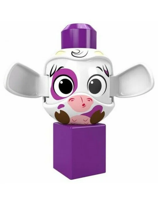 Mattel GKX45 Mega Bloks Peek A Blocks zvieratko kravička
