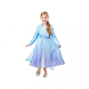 Rubies 300468M - Kostým princezná Elsa z ľadového Kráľovstva 2 - M 110 - 116