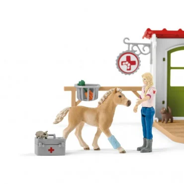 Schleich 42502 veterinárska ambulancia pre domáce zvieratá