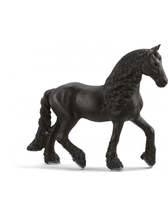 Schleich 13906 zvieratko kôň Frízsky kobyla