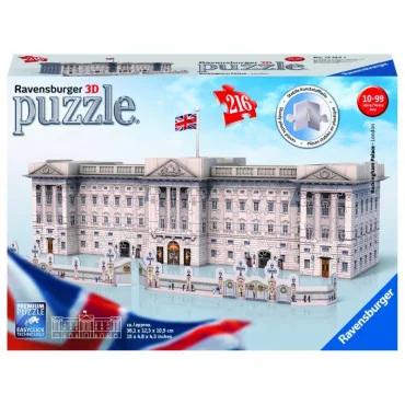 Ravensburger 3D 12524 - Puzzle Buckinghamský palác 216 dielikov