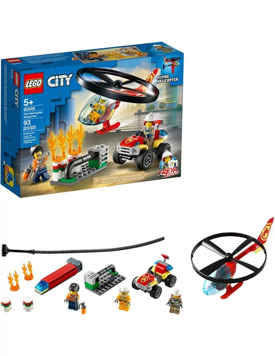 LEGO 60248 CITY zásah hasičskej helikoptéry 