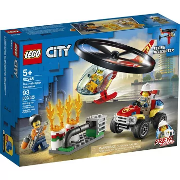 LEGO 60248 CITY zásah hasičskej helikoptéry 