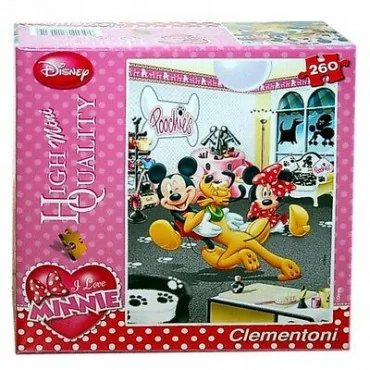 Clementoni 721131 Puzzle 260 Minnie a Mickey