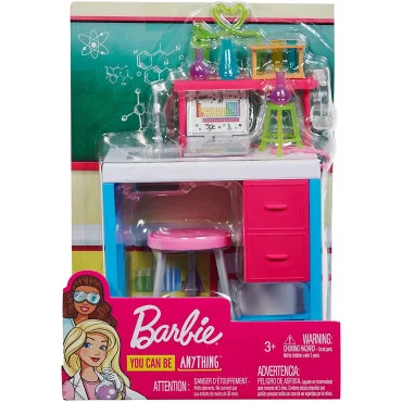 Mattel FJB28 Barbie Dokonalé pracovisko - Výskumníčka v laboratóriu