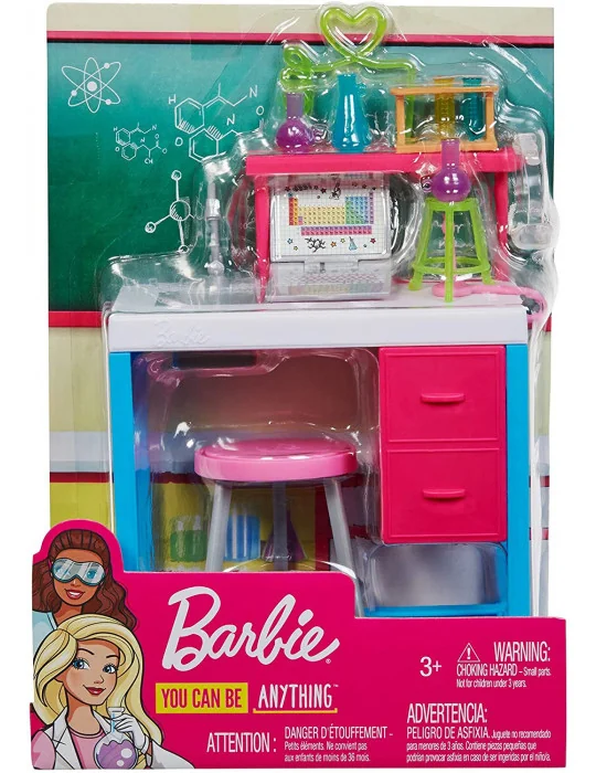 Mattel FJB28 Barbie Dokonalé pracovisko - Výskumníčka v laboratóriu